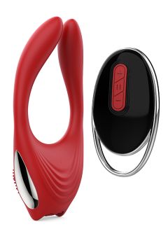 Red Revolution Eros Koppel Vibrator Rood
