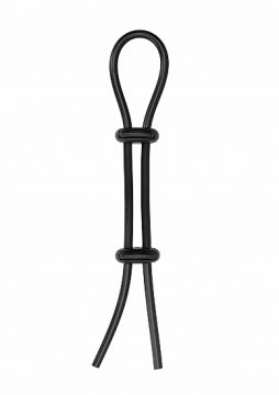 Double Stretch Booster Cockring Zwart