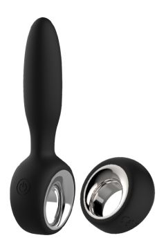 Midnight Magic Crius Remote Anal Vibrator Zwart