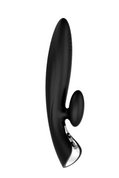 Midnight Magic Thrilling Starship Rabbit Vibrator Zwart